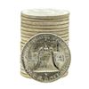 Image 2 : Roll of (20) Brilliant Uncirculated 1962-D Franklin Half Dollar Coins