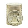 Image 2 : Roll of (20) Brilliant Uncirculated 1962-D Franklin Half Dollar Coins