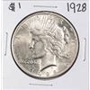 Image 1 : 1928 $1 Peace Silver Dollar Coin