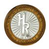 Image 1 : .999 Silver Hard Rock Hotel & Casino Las Vegas, NV $10 Limited Edition Gaming Token