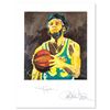 Image 1 : Paul Henrie (1932-1999) "Kareem" Limited Edition Serigraph On Paper