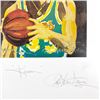 Image 2 : Paul Henrie (1932-1999) "Kareem" Limited Edition Serigraph On Paper