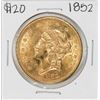 Image 1 : 1852 Type 1 $20 Liberty Head Double Eagle Gold Coin