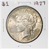 Image 1 : 1927 $1 Peace Silver Dollar Coin