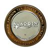 Image 2 : .999 Silver Aladdin Resort Casino $10 Limited Edition Casino Gaming Token