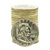Image 1 : Roll of (20) Brilliant Uncirculated 1963-D Franklin Half Dollar Coins