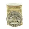 Image 2 : Roll of (20) Brilliant Uncirculated 1963-D Franklin Half Dollar Coins