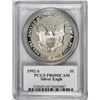 Image 2 : 1992-S $1 Proof American Silver Eagle Coin PCGS PR69DCAM Edmund Moy Signature