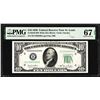 Image 1 : 1950 $10 Federal Reserve Note St. Louis Fr.2010-HW PMG Superb Gem Uncirculated 67EPQ