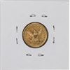 Image 2 : 1861 $2 1/2 Liberty Head Quarter Eagle Gold Coin - Civil War Date