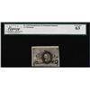 Image 1 : 1863 Second Issue Five Cents Fractional Note Fr.1232 Legacy Choice New 63