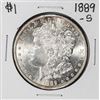 Image 1 : 1889-S $1 Morgan Silver Dollar Coin