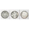 Image 2 : Lot of 1885-1887 $1 Morgan Silver Dollar Coins Proof Like