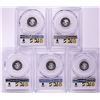 Image 2 : Lot of (5) 2018-Mo Mexico Proof 1/10 oz Silver Libertad Coin PCGS PR69DCAM