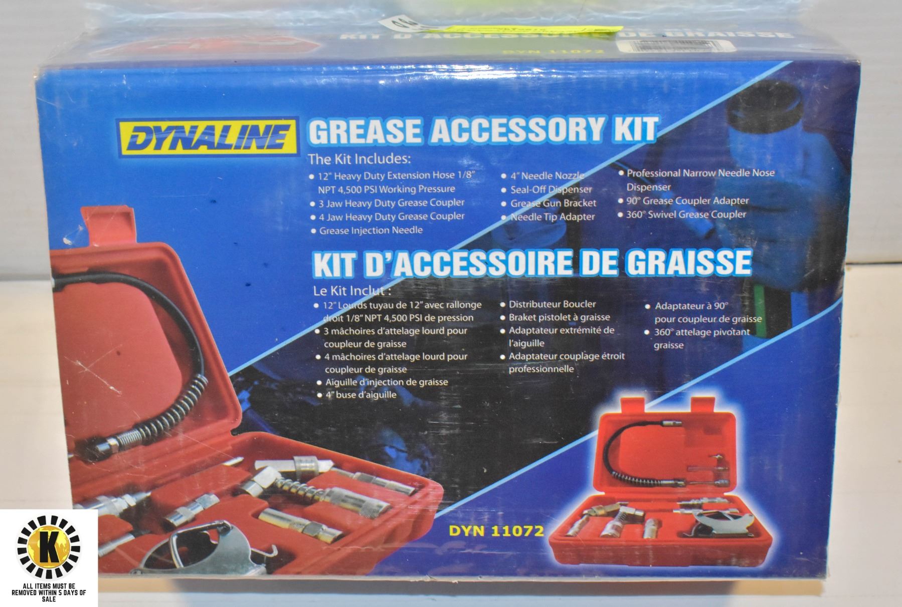 SEALED DYNALINE GREASE GUN