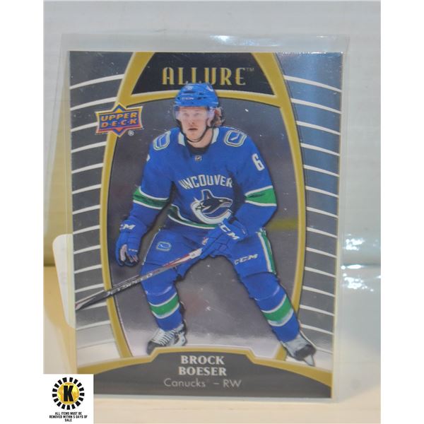 2020 UPPER DECK ALURE BROCK BOESER