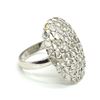 Image 1 : S185-51 SILVER DIAMOND (1.35CT) RING
