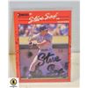 Image 1 : DONRUSS SIGNED STEVE SAX BASEBALL CARD