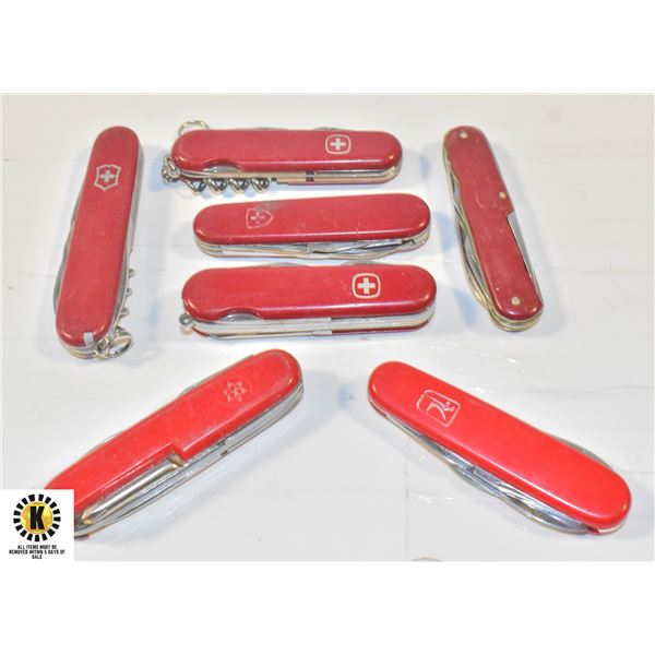 COLLECTION OF SWISS ARMY AND SWISS ARMY STYLE