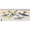 Image 1 : LOT OF WW2 FIGHTER PLANE MODELS