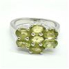 Image 1 : S185-62 SILVER PERIDOT(2.75CT) RING