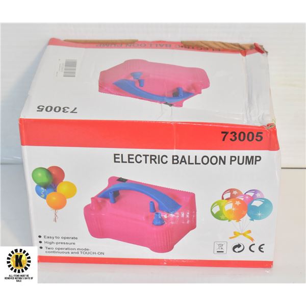 NEW ELECTRIC BALLOON PUMP
