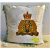 Image 1 : VINTAGE R.C.M.P. SATIN CUSHION