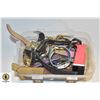 Image 1 : TUB FULL OF WATCHES INCLUDING SMART WATCHES