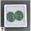 #243-GENUINE GREEN EMERALD GEMSTONE 33.65CT