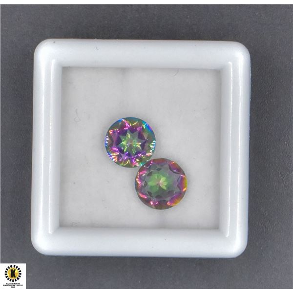 #304-NATURAL MYSTIC QUARTZ GEMSTONE 2.05CT