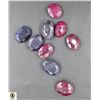Image 1 : #186-GENUINERED  RUBY+BLUE SAPPHIRE 99.05CT