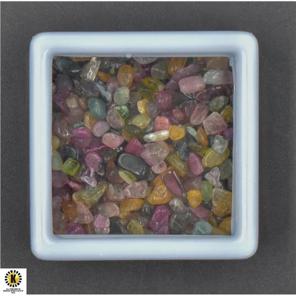 #260-NATURAL BI-COLOUR TURMALINE ROUGHT 9435CT