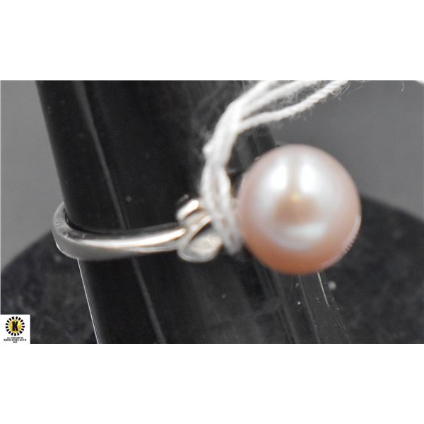#419-NATURAL FRESH WATER PEARL RING SIZE 5.5