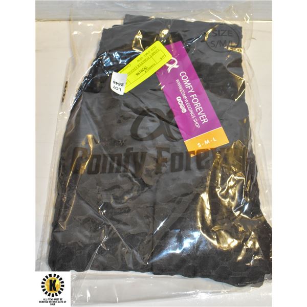COMFY FOREVER LEGGINGS BLACK SIZE S/M/L NEW