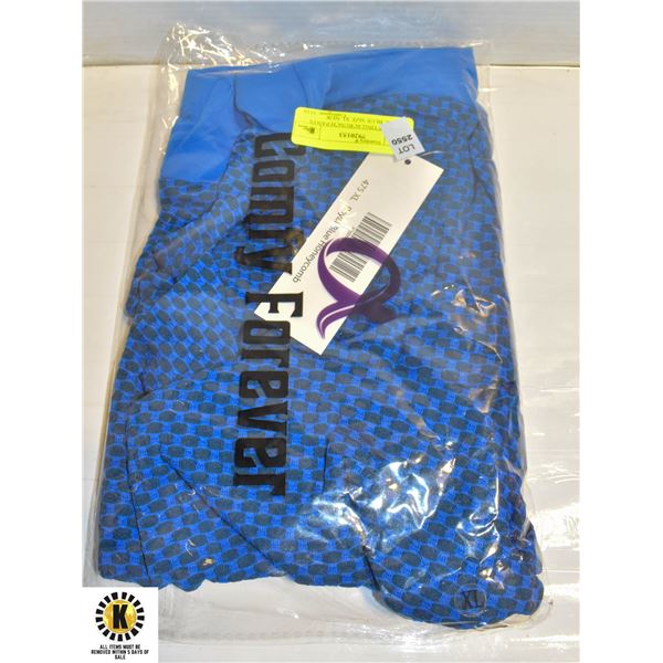 BUTT LIFTING SCRUNCH PANTS ROYAL BLUE SIZE XL NEW