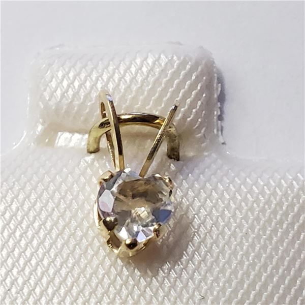 JP892-108 14K  MOONSTONE(0.23CT) PENDANT
