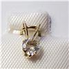 Image 1 : JP892-108 14K  MOONSTONE(0.23CT) PENDANT