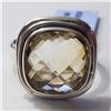 Image 1 : JP892-125 SILVER CITRINE(4.35CT) RING