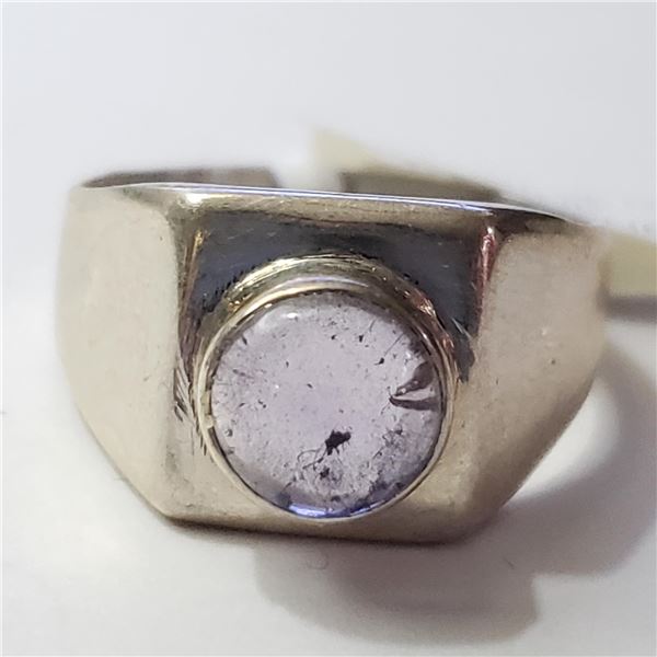 JP892-104 SILVER AMETHYST RING