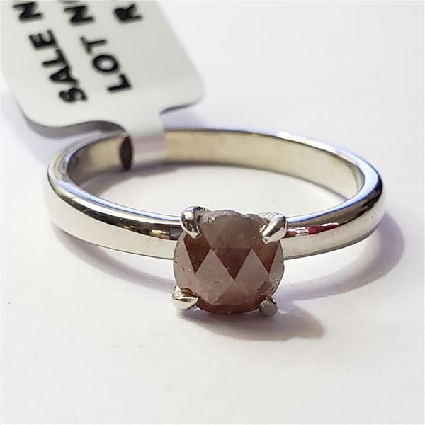 JP892-105 SILVER GEMSTONE(0.65CT) RING