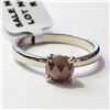 Image 1 : JP892-105 SILVER GEMSTONE(0.65CT) RING
