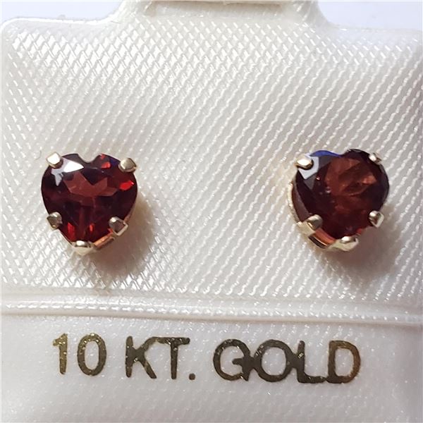 JP892-121 10K  GARNET(0.9CT) EARRINGS