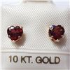 Image 1 : JP892-121 10K  GARNET(0.9CT) EARRINGS