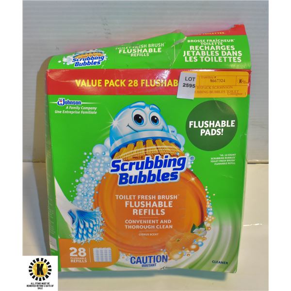 NEW REPACK SCJOHNSON SCRUBBING BUBBLES TOILET