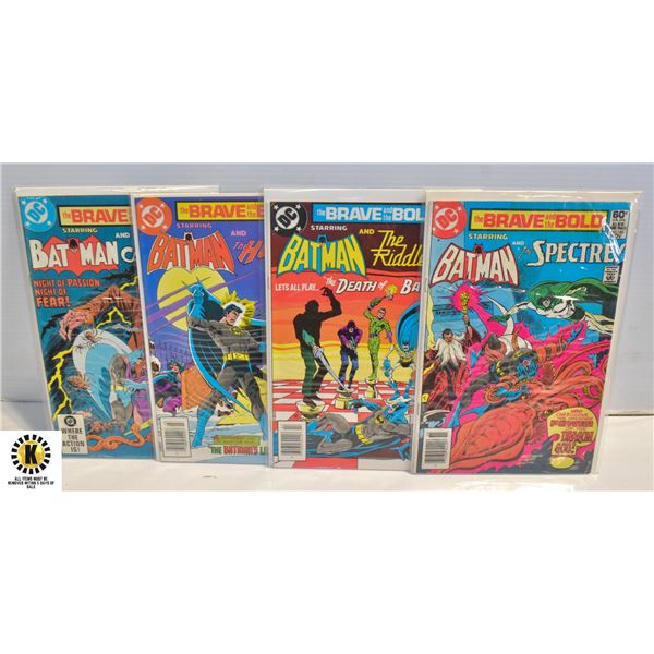 DC COMICS THE BRAVE AND THE BOLD #180. #183,