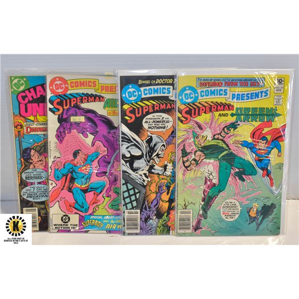 DC COMICS PRESENTS #20, #30, #50, CHALLENGERS