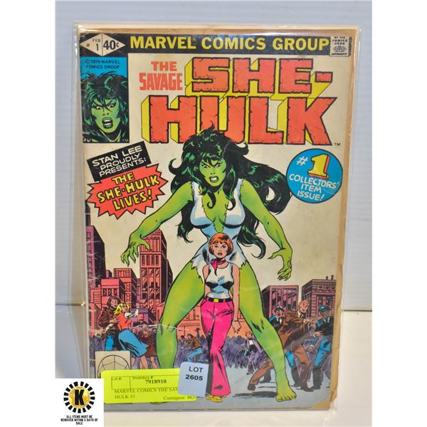 MARVEL COMICS THE SAVAGE SHE HULK #1