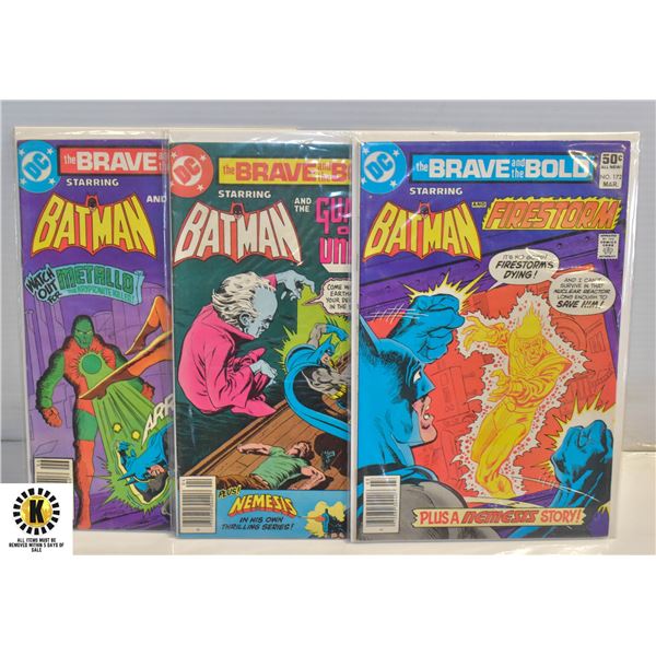 DC COMICS THE BRAVE AND THE BOLD #172, #173,