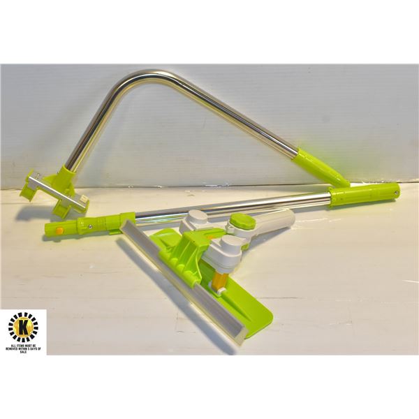 ALUMINUM TELESCOPING WINDOW SQUEEGEE