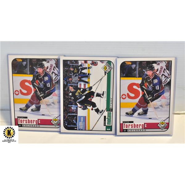 LOT OF 3 UPPER DECK CHOICE JUMBO CARDS